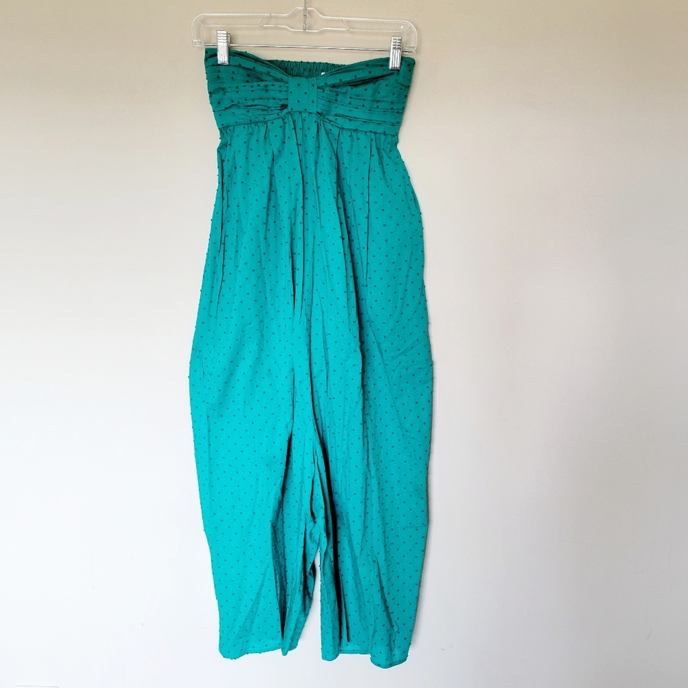 Marysia Leo Carillo Jumpsuit In Teal Dot